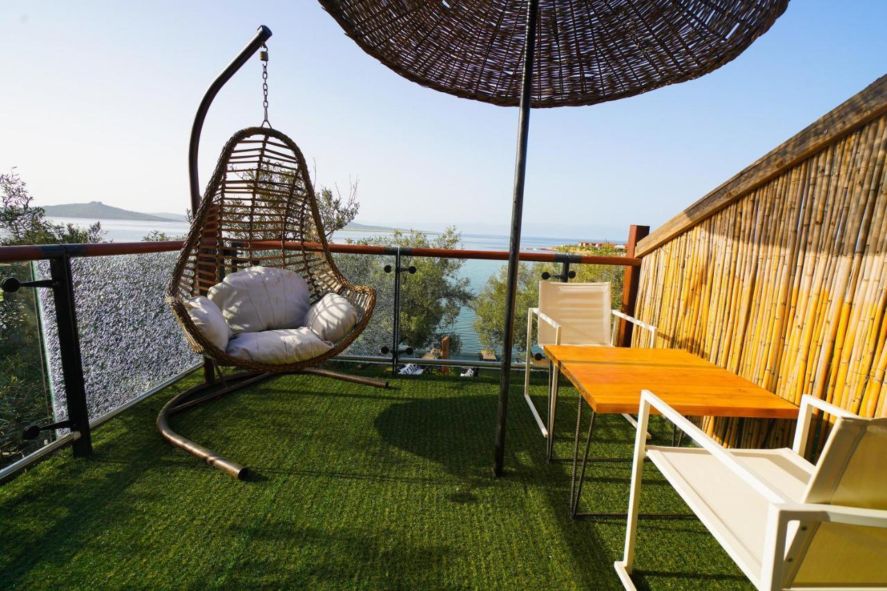 Qcunda Otel Ayvalı Eksteriør bilde